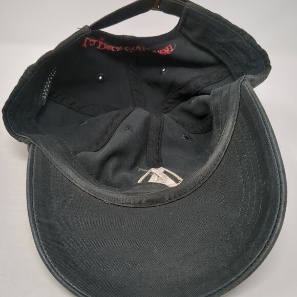 L2 Data Collection Slideback Baseball Cap Black One Size Alternative Apparel - Picture 7 of 10